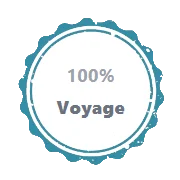 Label indiquant roadtrip 100% voyage