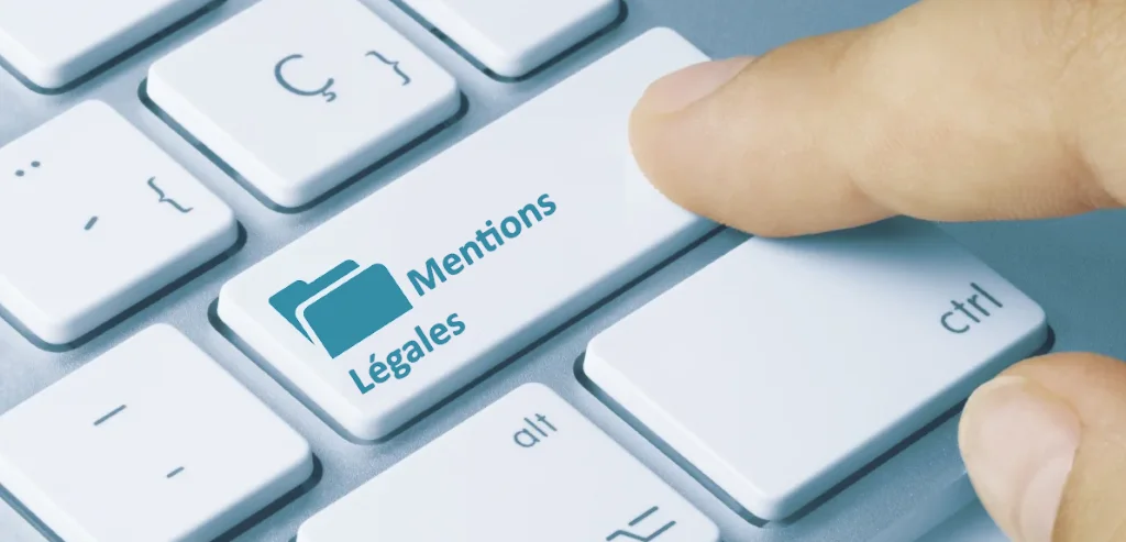 Touche de clavier donnant accès aux mentions légales