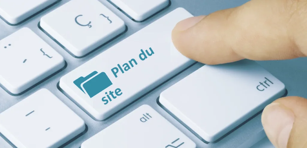 Touche de clavier donnant accès au plan du site